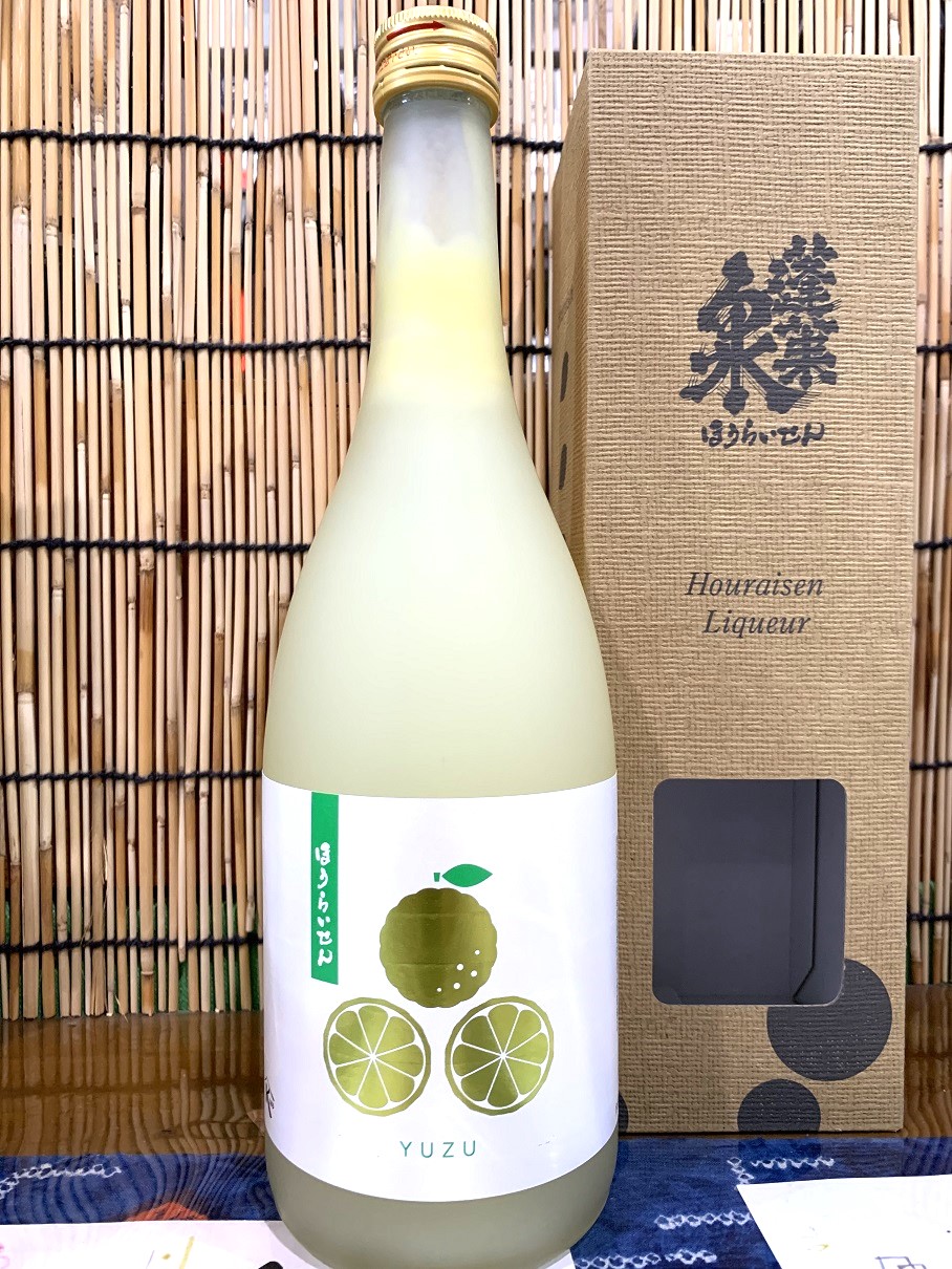 蓬莱泉リキュール YUZU 720ml 化粧箱入り | 蒲郡の酒屋まん天や