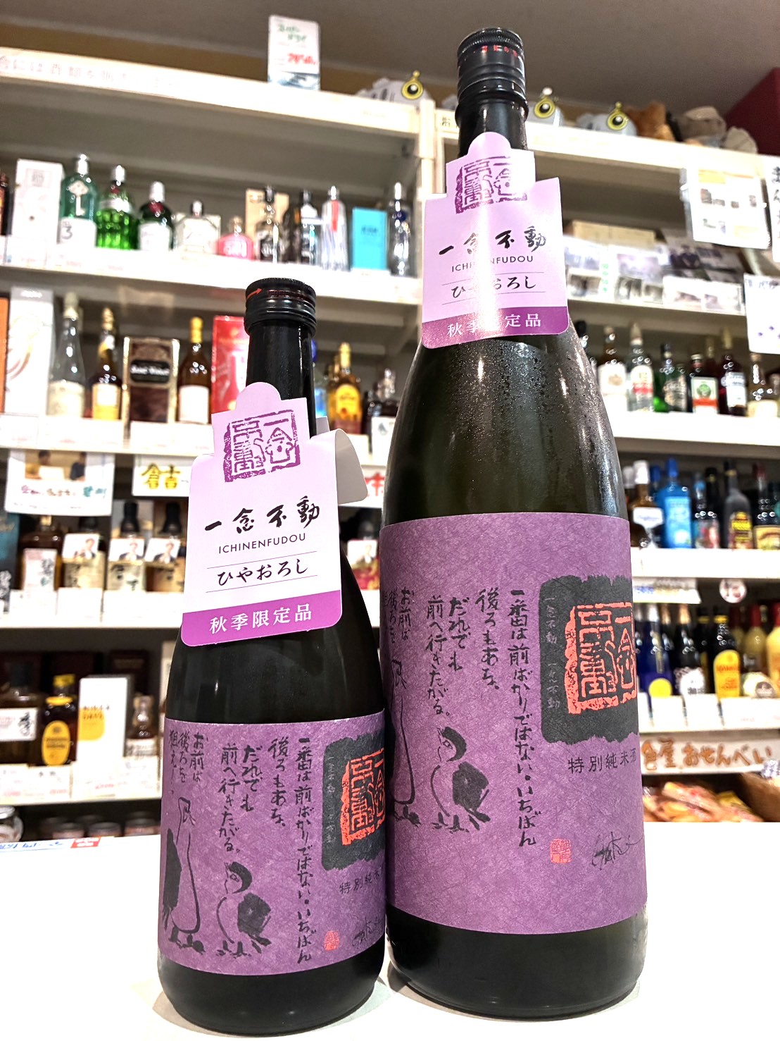 地味ですが「滋味」に溢れた骨太な秋酒「一念不動 特別純米 ひやおろし